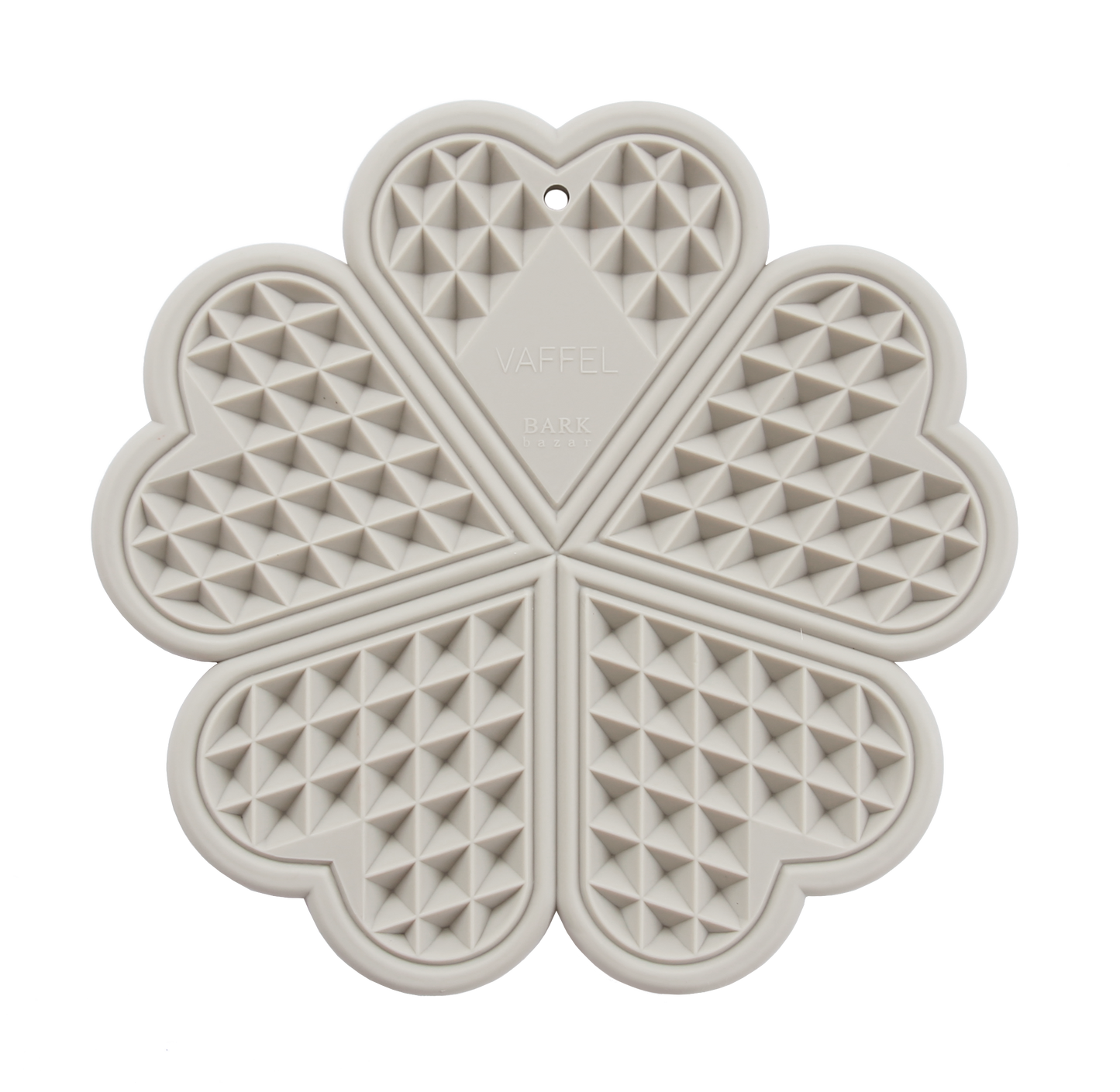 VAFFEL Lys grå NYHET